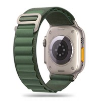 Pasek Tech-protect Nylon Pro Apple Watch 4 / 5 / 6 / 7 / 8 / Se (38 / 40 / 41 Mm) Military Green