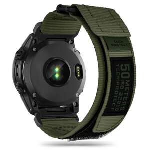 Pasek Tech-protect Scout Pro Garmin Fenix 3 / 5x / 3hr / 5x Plus / 6x / 6x Pro / 7x Military Green