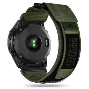 Pasek Tech-protect Scout Pro Garmin Fenix 5 / 6 / 6 Pro / 7 Military Green