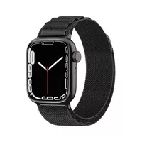 Pasek ze stalową sprzączką Alpine do Apple Watch 38 / 40 / 41mm - czarny