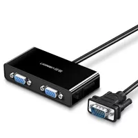 Rozdzielacz UGREEN Video Splitter VGA Do 2X VGA 40254 1m Czarny