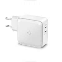 SPIGEN PE2007EU POWERARC 2-PORT NETWORK CHARGER ŁADOWARKA PD60W QC3.0 WHITE