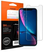 SPIGEN Ultra Hybrid Apple iPhone XR Etui Przezroczyste Clear + Szkło SPIGEN Case