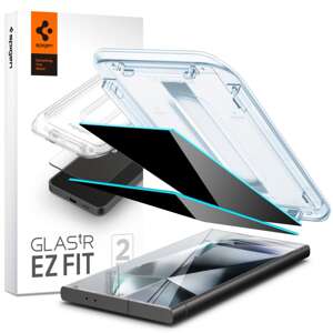 SZKŁO HARTOWANE SPIGEN GLAS.TR ”EZ FIT” 2-PACK GALAXY S24 ULTRA PRIVACY