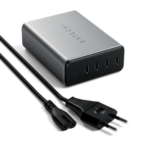 Satechi GaN Charger 165W - ładowarka sieciowa 165W, 4x USB-C