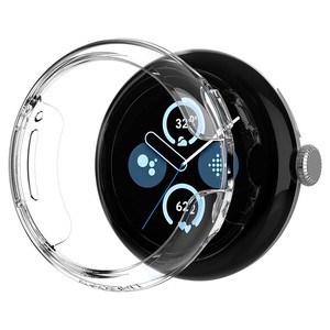 Spigen Thin Fit, crystal clear - Google Pixel Watch 3/2/1 (41mm)