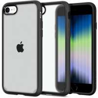 Spigen ULTRA HYBRID iPhone 7 / 8 / SE 2020 / 2022 ETUI FROST BLACK