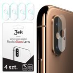 Szkło Hybrydowe 3MK Apple Iphone XS Max Camera Lens Na Obiektyw Aparatu 4 szt. FlexibleGlass