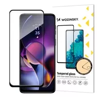 Szkło hartowane Wozinsky Tempered glass Full Glue do Motorola Moto G54 na cały ekran z ramką - czarny