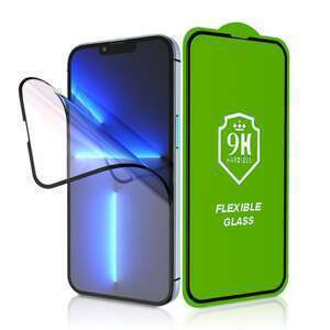 Szkło hybrydowe Bestsuit Flexible 5D Full Glue do iPhone 16 czarny