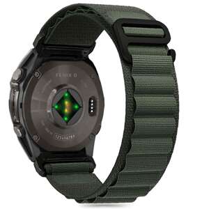 TECH-PROTECT NYLON PRO GARMIN FENIX 5 / 6 / 6 PRO / 7 / 8 (47 MM) / E OLIVE GREEN