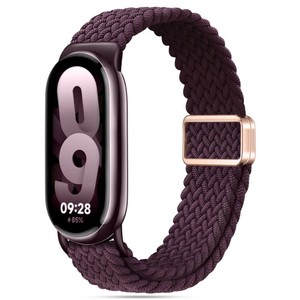 TECH-PROTECT NYLONMAG XIAOMI SMART BAND 8 / 9 / NFC DARK CHERRY