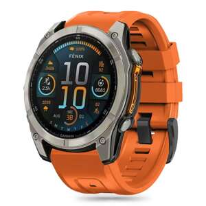 TECH-PROTECT  SILICONE GARMIN FENIX 5 / 6 / 6 PRO / 7 / 8 (47 MM) / E ORANGE