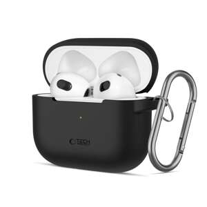 TECH-PROTECT SILICONE HOOK APPLE AIRPODS 3 BLACK