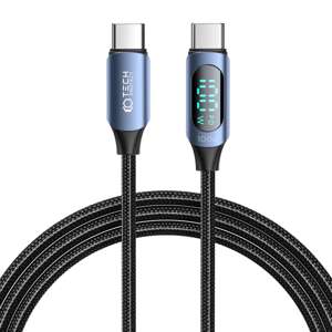 TECH-PROTECT ULTRABOOST LED USB-C CABLE PD100W/5A 200CM BLUE