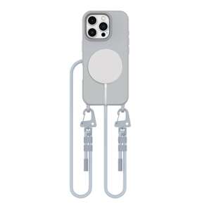 Tech-protect Magnecklace Magsafe iPhone 16 Pro Crayon Grey