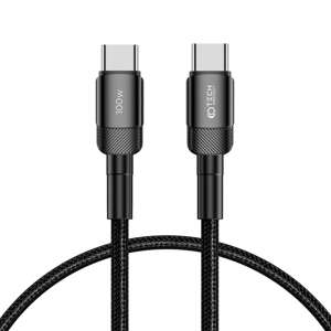 Tech-protect Ultraboost Evo USB-C Cable Pd100w/5a 25cm Black