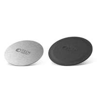 UCHWYT Tech-protect Metalplate Magnetic Car Mount 2-pack Silver & Black