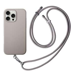 UNIQ etui Coehl Creme iPhone 16 Pro Max 6.9" Magnetic Charging szary/taupe grey