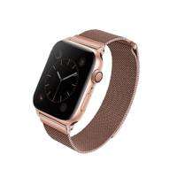 UNIQ pasek Dante Apple Watch Series 4/5/6/7/SE 40/41mm. Stainless Steel różwo-złoty/rose gold