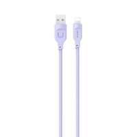 USAMS Kabel lightning Fast Charging 2,4A Lithe Series 1,2m purpurowy/purple SJ565USB03 (US-SJ565)