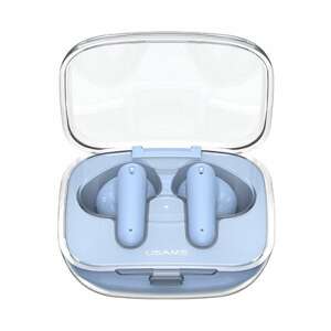 USAMS Słuchawki Bluetooth 5.3 TWS BE series earbuds bezprzewodowe niebieski/blue US-BE16