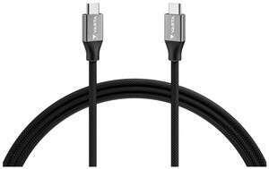 USB-C to USB-C Cable Varta, 100W, 5A, 2m, Black