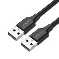 Ugreen kabel przewód USB 2.0 (męski) - USB 2.0 (męski) 0,5 m czarny (US128 10308)