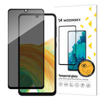 Wozinsky Privacy Glass szkło hartowane Samsung Galaxy A33 5G z filtrem Anti Spy prywatyzujące