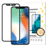 Wozinsky super wytrzymałe szkło hartowane Full Glue na cały ekran z ramką Case Friendly Apple iPhone 11 Pro Max / iPhone XS Max czarny