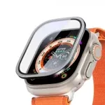 [PO ZWROCIE] Szkło hartowane Dux Ducis Flas z ramką aluminiową do Apple Watch Ultra 49mm - czarne