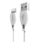 Dudao przewód kabel USB / Lightning 2.4A 1m biały (L4L 1m white)