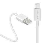 Dudao przewód kabel USB / USB Typ C 3A 1m biały (L1T white)