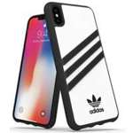 Etui Adidas OR Moulded Case PU iPhone Xs Max biały/white 32809