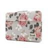 Etui CANVASLIFE Macbook Pro 15 Sleeve White Rose Szare Case