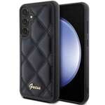 Etui Guess GUHCS23FEPSQSQSK Samsung Galaxy S23 FE S711 czarny/black hardcase Quilted Metal Logo Case