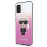 Etui KARL LAGERFELD Samsung Galaxy A41 Gradient Ikonik Karl Różowy Case