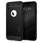 Etui SPIGEN Rugged Armor Apple Iphone X Xs Matte Black Czarne Case