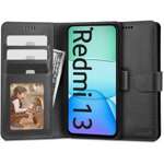 Etui Tech-protect Wallet Xiaomi Redmi 13 Black