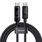 Kabel danych Mcdodo CA-5780 USB-C do USB-C 60W 1.2m (czarny)