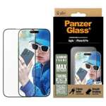 PanzerGlass Screen Protector Aluminum Frame iPhone 16 Pro 6.3" Ultra-Wide Fit 2850