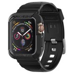 Pasek z Etui SPIGEN Rugged Armor Pro Apple Watch Ultra 9 8 7 SE 2022 42mm 44mm 45mm 49mm Czarny