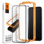 Szkło Hartowane Spigen Alm Glass Fc 2-pack iPhone 15 Black