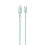 USAMS Kabel USB-C PD Fast Charging 1,2m 6A Lithe Series zielony/green SJ568USB04 (US-SJ568)