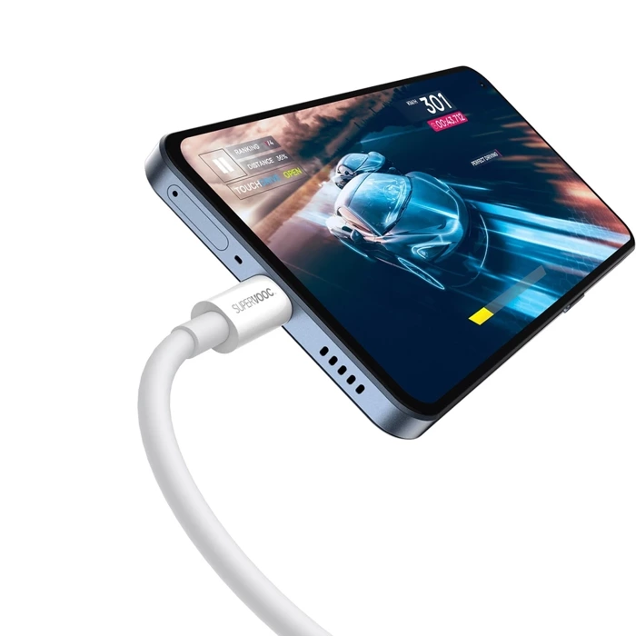 [PO ZWROCIE] Baseus Superior Series kabel SUPERVOOC USB-A do USB-C 65W 1m biały