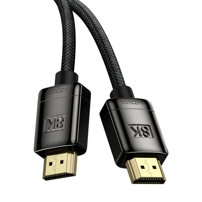 [PO ZWROCIE] Kabel HDMI 2.1 8K 1m Baseus High Definition Series - czarny