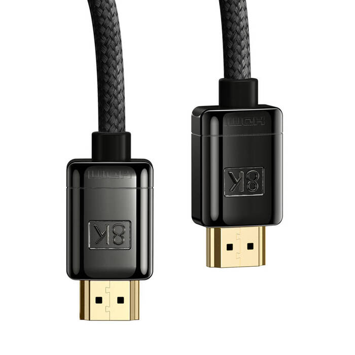 [PO ZWROCIE] Kabel HDMI 2.1 8K 1m Baseus High Definition Series - czarny