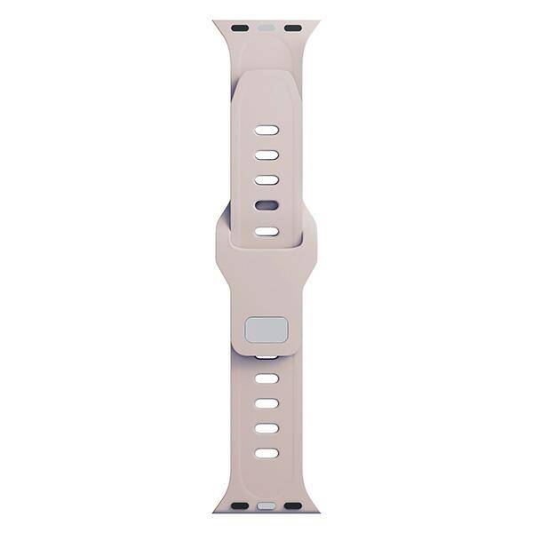 3MK Silicone Watch Strap różowobeżowy/ latte dla Apple Watch 42/44/45/49mm