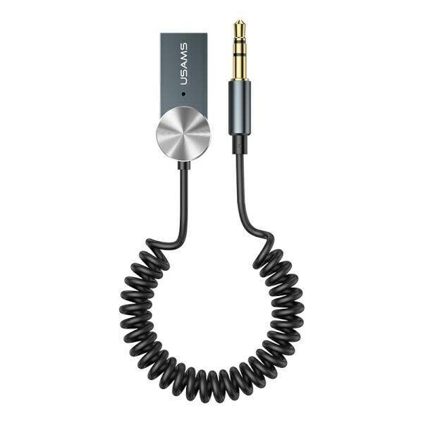 Adapter Audio USAMS Bluetooth 5.0 USB-AUX SJ464JSQ01 US-SJ464 Szary