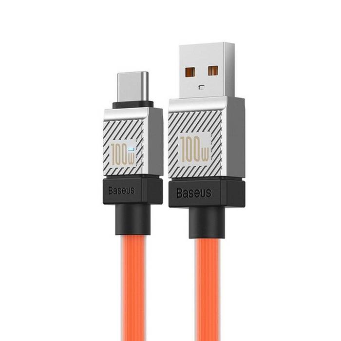 BASEUS kabel USB do Typ C CoolPlay Power Delivery 100W 2m pomarańczowy CAKW000707